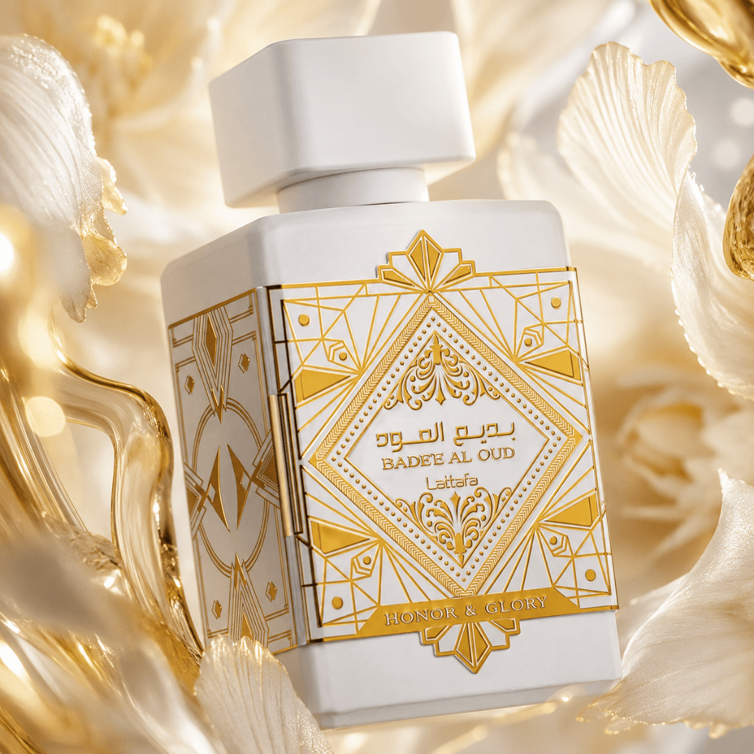 BADE'E AL OUD HONOR AND GLORY - Perfume Lattafa Masculino Àrabe